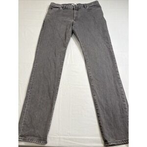 Peter Millar Charcoal Slim Straight Jeans